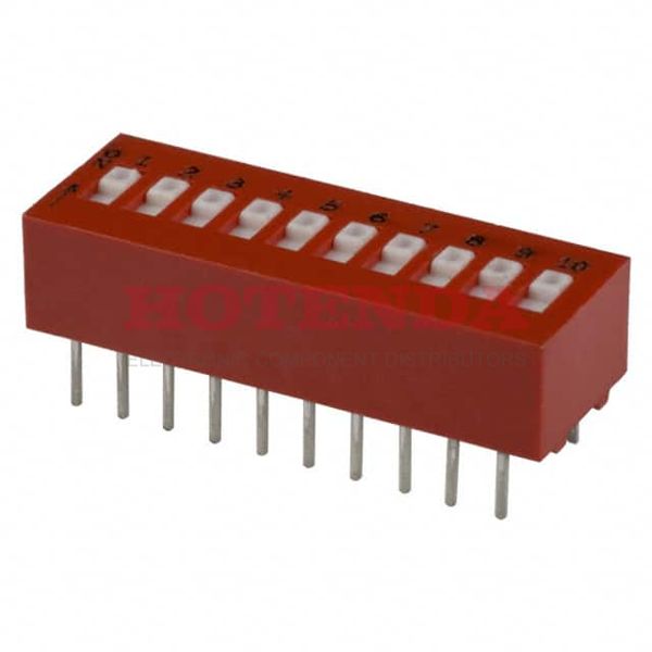 78RB10 - SWITCH SLIDE DIP SPST 150MA 30V