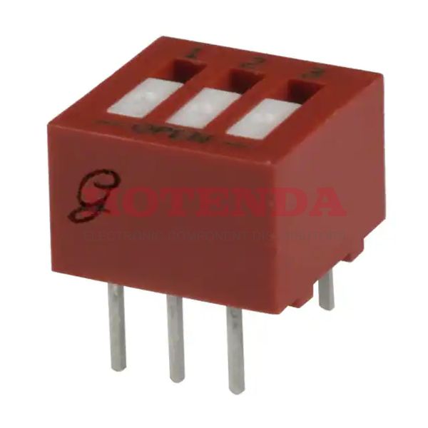 76RSB03 - SWITCH ROCKER DIP SPST 150MA 30V
