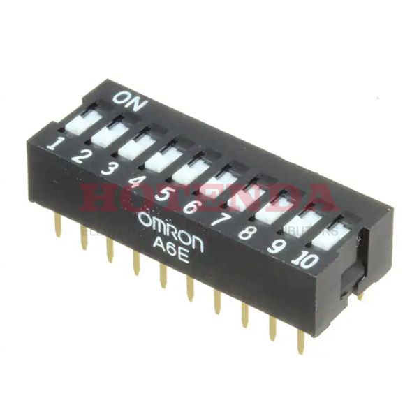 A6E-0101-N - A6E-0101-N datasheet pdf and DIP Switches product details from Omron Electronics Inc-EMC Div stock available on our website