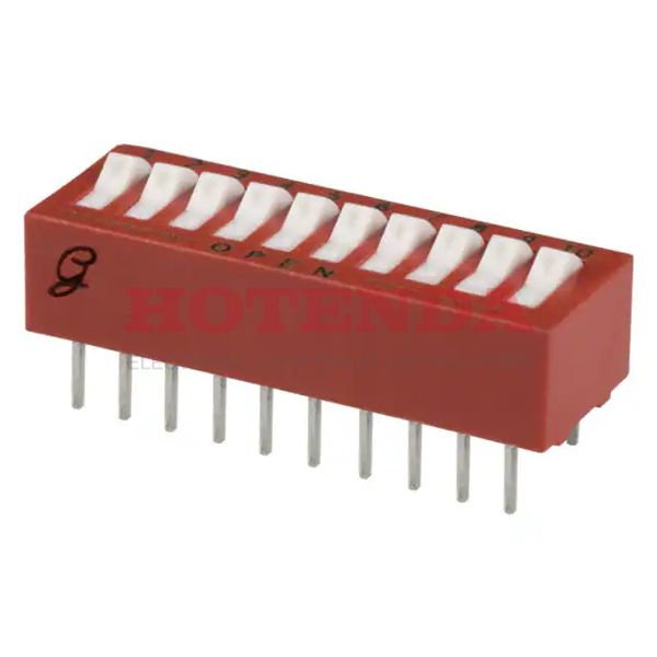 76SB10 - SWITCH ROCKER DIP SPST 150MA 30V