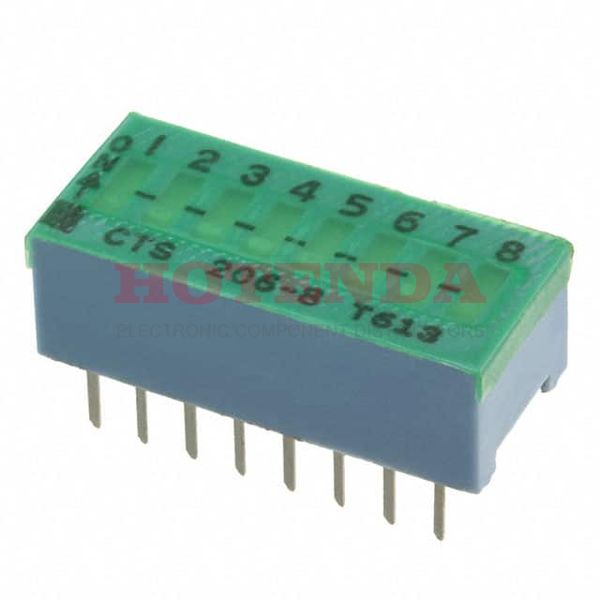 206-8LPSTP - 206-8LPSTP datasheet pdf and DIP Switches product details from CTS Electrocomponents stock available on our website