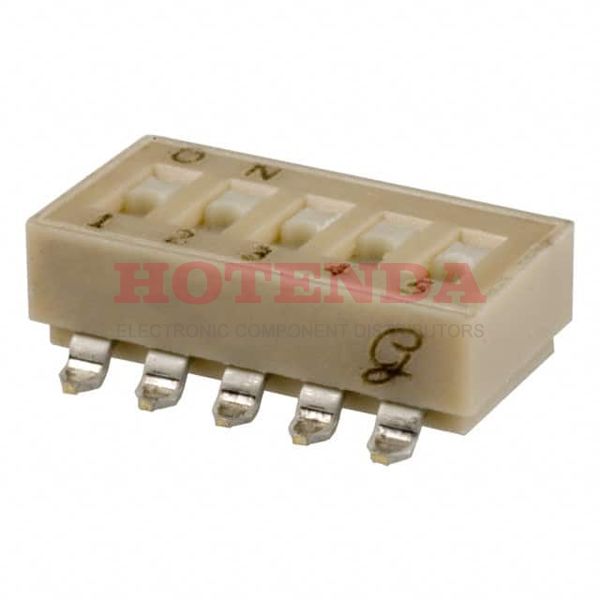 90HBW05P - SWITCH SLIDE DIP SPST 25MA 24V