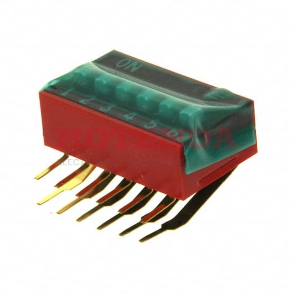 KAS2106ET - SWITCH SLIDE DIP SPST 25MA 24V