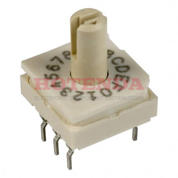 94HBB16T - SWITCH ROTARY DIP HEX 100MA 50V