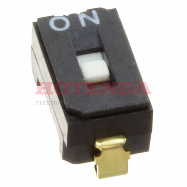 CFS-0101MA - Switch Slide OFF ON SPST Flat Knob 0.1A 24VDC J-Hook SMD Magazine