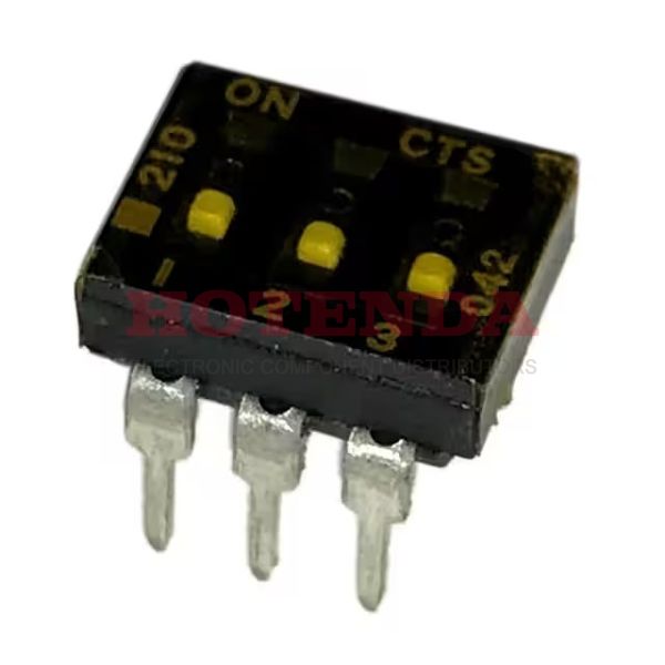 210-3LPSTF - 210-3LPSTF datasheet pdf and DIP Switches product details from CTS Electrocomponents stock available on our website