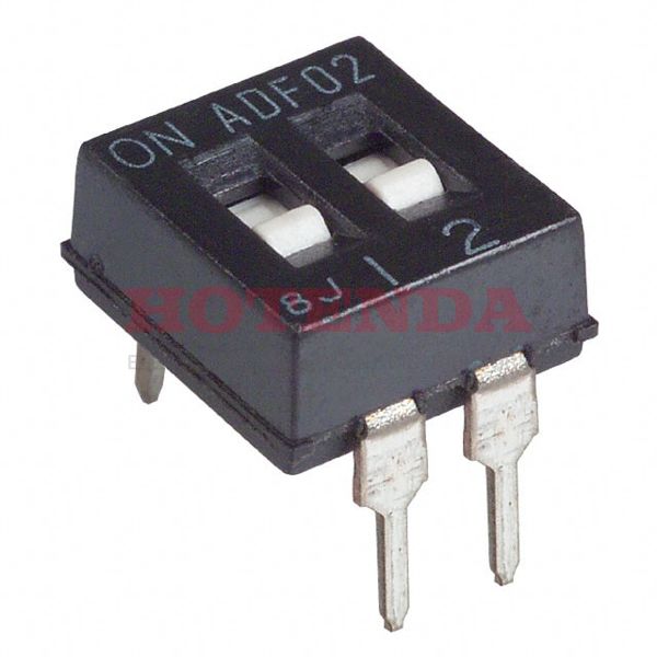ADF02 - DIP Switches / SIP Switches 2 POS FLUSH ACT