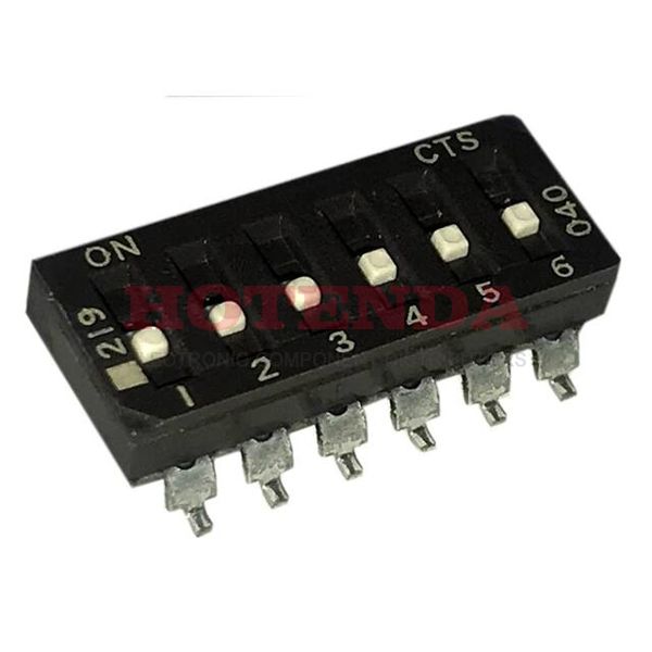 219-6LPSF - 219-6LPSF datasheet pdf and DIP Switches product details from CTS Electrocomponents stock available on our website