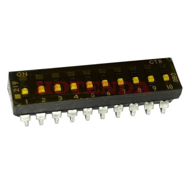 219-10LPSTJF - 219-10LPSTJF datasheet pdf and DIP Switches product details from CTS Electrocomponents stock available on our website
