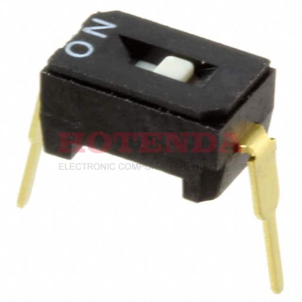 CFS-0101MC - Switch Slide OFF ON SPST Flat Knob 0.1A 24VDC PC Pins Thru-Hole Magazine