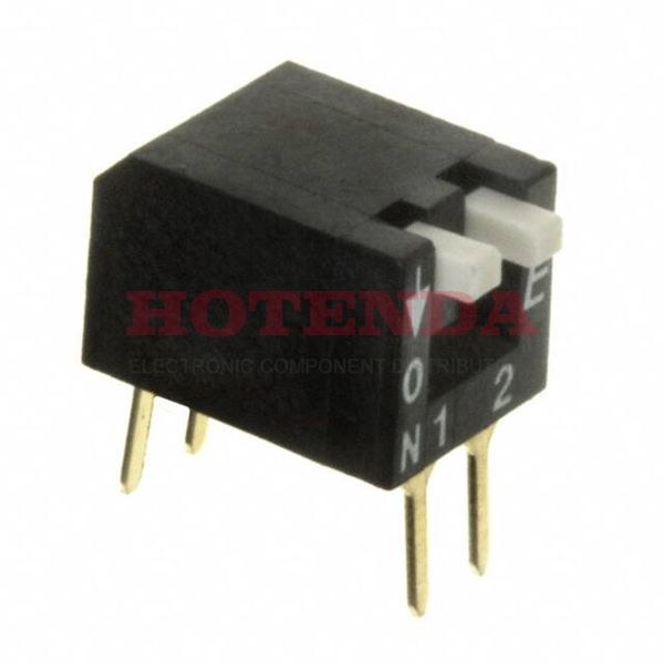 KAR02LAGT - SWITCH PIANO DIP SPST 25MA 24V