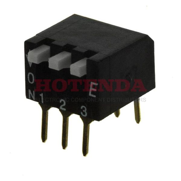 KAR03LAGT - SWITCH PIANO DIP SPST 25MA 24V