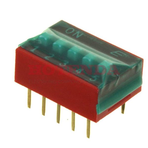 KAS1105ET - SWITCH SLIDE DIP SPST 25MA 24V