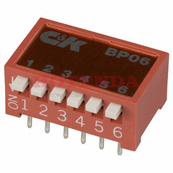 BP06YT - BP06YT datasheet pdf and DIP Switches product details from C&amp;K stock available on our website