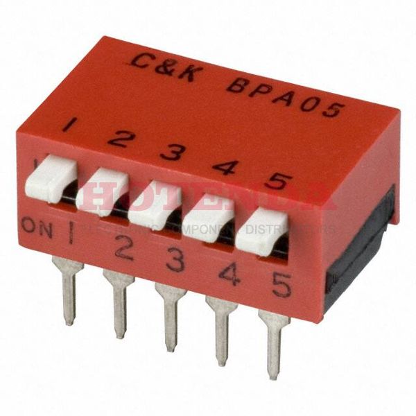 BPA05K - BPA05K datasheet pdf and DIP Switches product details from C&amp;K stock available on our website