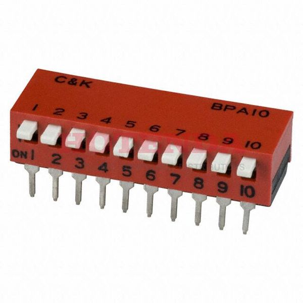 BPA10K - BPA10K datasheet pdf and DIP Switches product details from C&amp;K stock available on our website