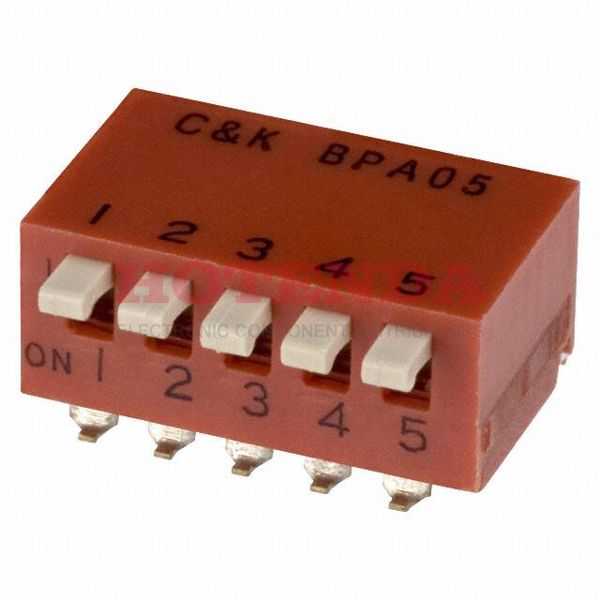 BPA05SK - SWITCH PIANO DIP SPST 100MA 5V