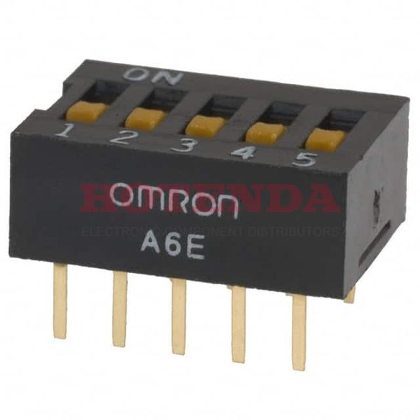 A6E-5101 - SWITCH SLIDE DIP SPST 25MA 24V