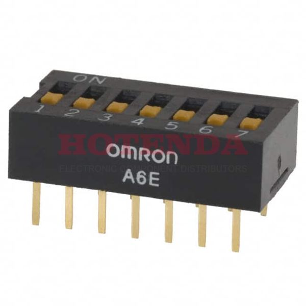 A6E-7101 - SWITCH SLIDE DIP SPST 25MA 24V
