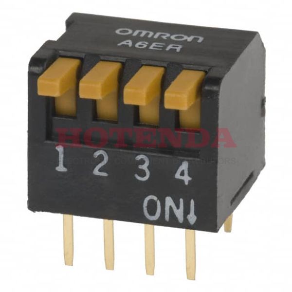 A6ER-3101 - SWITCH PIANO DIP SPST 25MA 24V