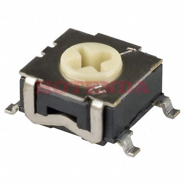 RTE0200G03 - SWITCH ROTARY SLOT SEAL 2POS SMD