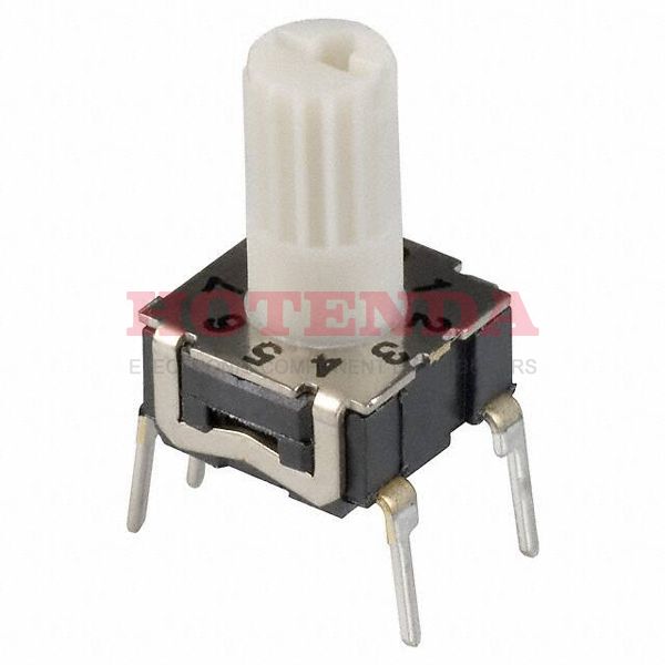RTE1001N13 - SWITCH ROTARY DIP BCD 100MA 30V