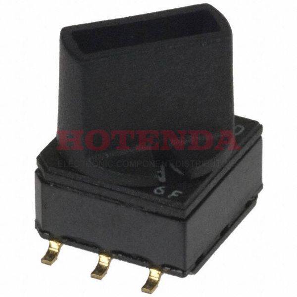 CD16RK1SB - SWITCH ROTARY DIP HEX 0.40VA 20V