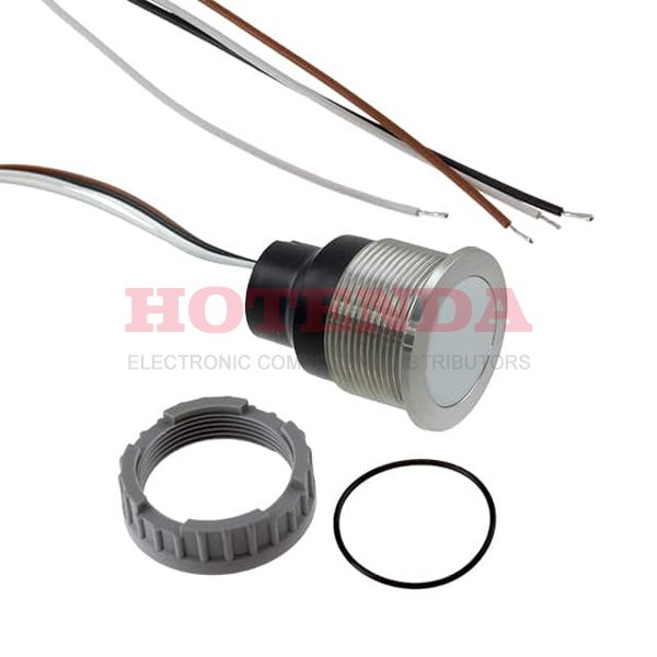 CPS22-NO00A10-SNCCWTNF-AI0RDVAR-W0000-S - SWITCH PUSH SPST-NO 100MA 42V