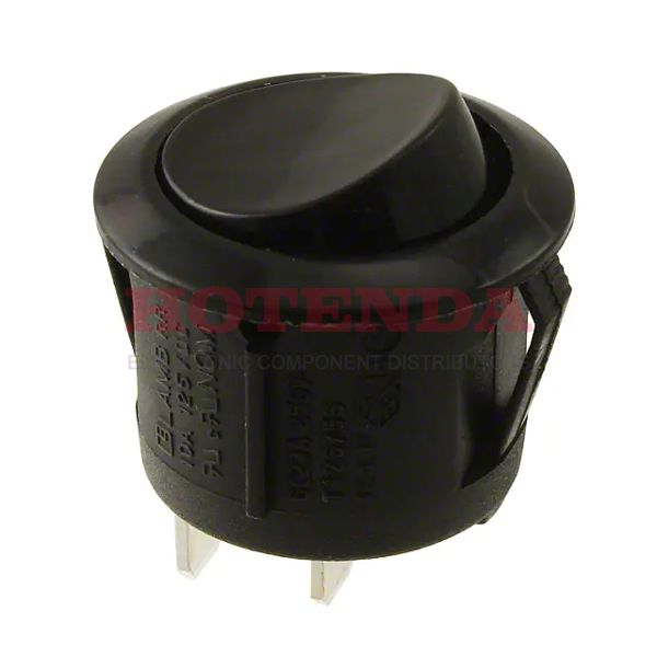 RRG31131100 - Rocker Switch, Spst, 10A, 125Vac, Panel