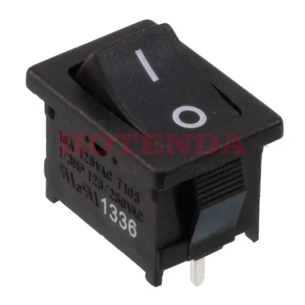 RA131C1121 - Rocker Switches 16A 125VAC PCB Pin Off-On
