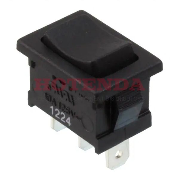 RA11531100 - Rocker Switches 16A 125VAC 4.8mm Tab On-Off-On