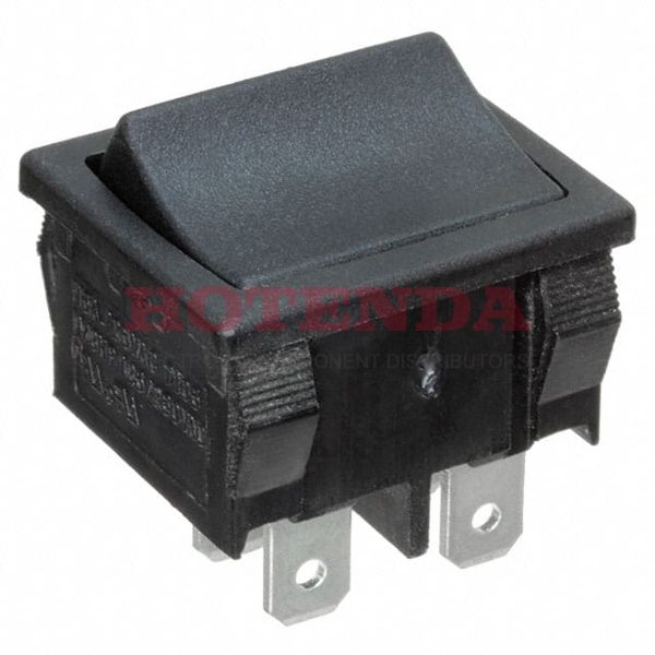 RA412C1100 - SWITCH ROCKER DPST 16A 125V