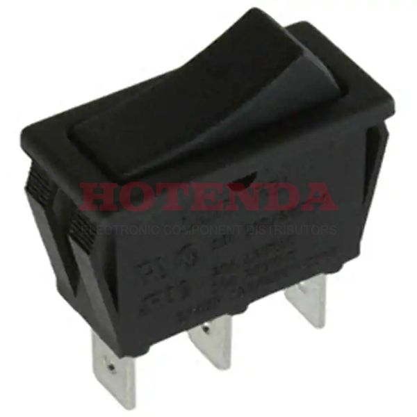 RB143D1100 - SWITCH ROCKER SPDT 20A 125V