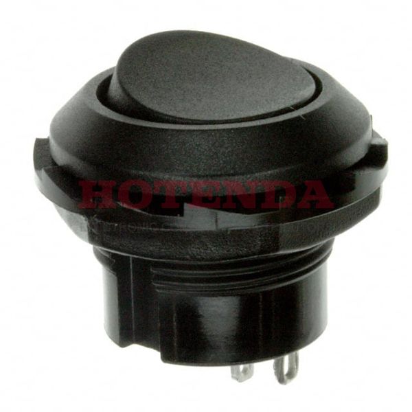 RR3130ABLKBLKES - SWITCH ROCKER SPST 10A 125V