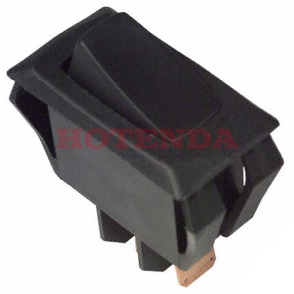 RD221-MB-B-0-N - SWITCH ROCKER SPST-NO 12A 125V