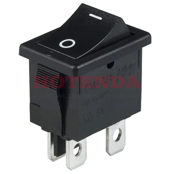 CWSB21AA1F - SWITCH ROCKER DPST 6A 250V