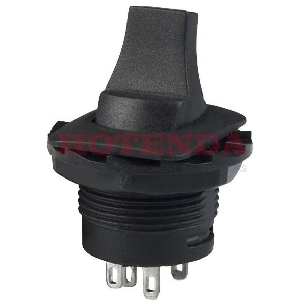 RR3405CLGRN - SWITCH ROCKER SPDT 10A 125V