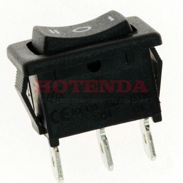 SRB24A2HBBNN - SWITCH ROCKER SPDT 10A 125V