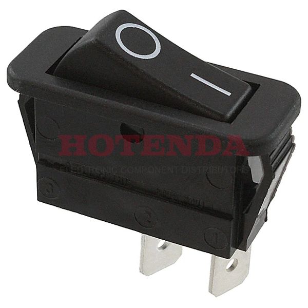 C1300ABBB-602AW - SWITCH ROCKER SPST 20A 250V