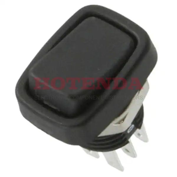 GRB213B03BB - SWITCH ROCKER DPDT 6A 125V