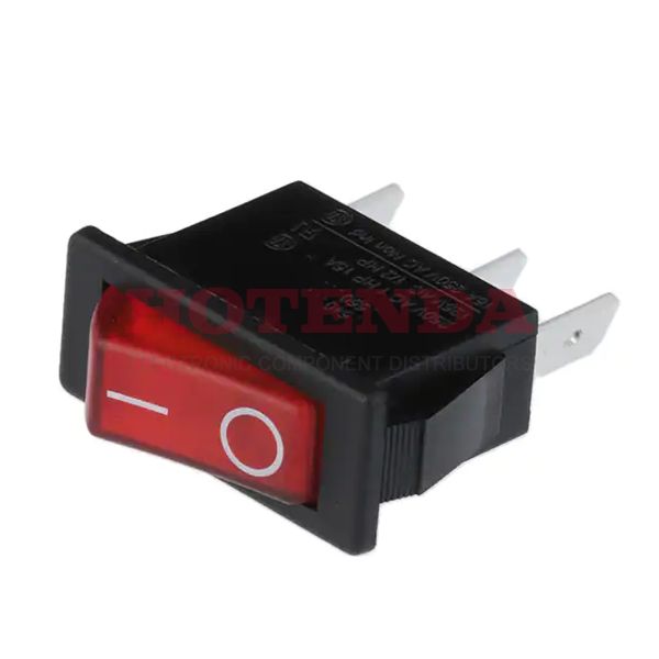 C5503ALBR3602AW - SWITCH ROCKER SPST 16A 250V