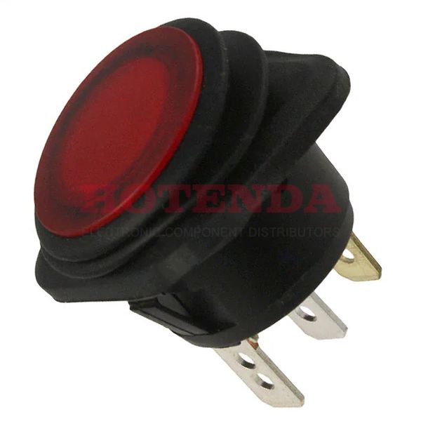 GRB203B801BRRN5 - SWITCH ROCKER SPST 10A 250V