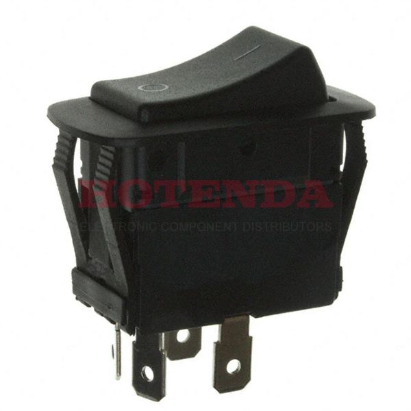 KGC3ANB1BBD - SWITCH ROCKER DPST 20A 125V