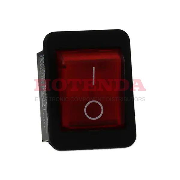 C1553ABBRXCE1 - DPST ROCKER SWITCH