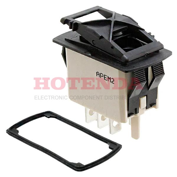 KR45CAKXXG - SWITCH ROCKER DPDT 10A 24V
