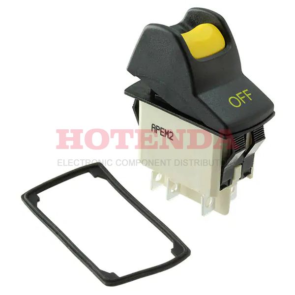 KL462AKXA125N01025 - SWITCH ROCKER DPDT 10A 24V