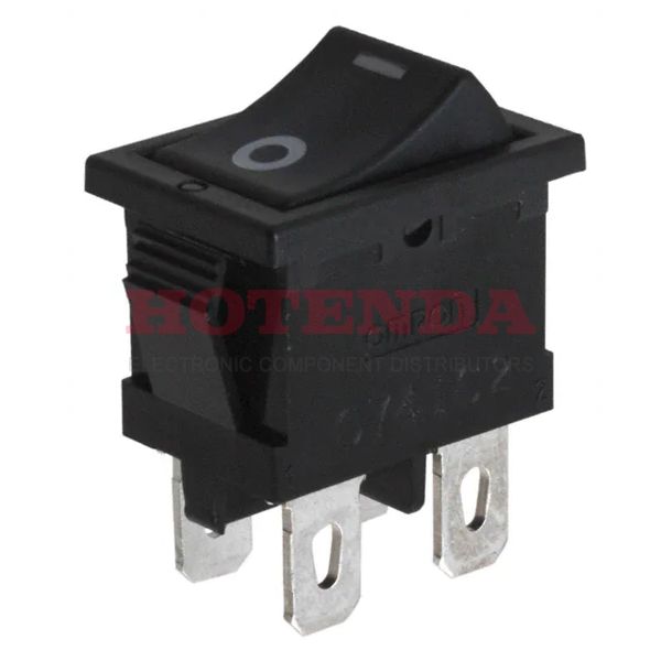 A8L-21-11N2 - SWITCH ROCKER DPST 10A 125V