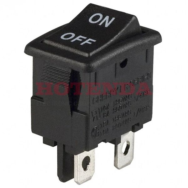 LRA22H2DBBNN - SWITCH ROCKER SPST 10A 125V