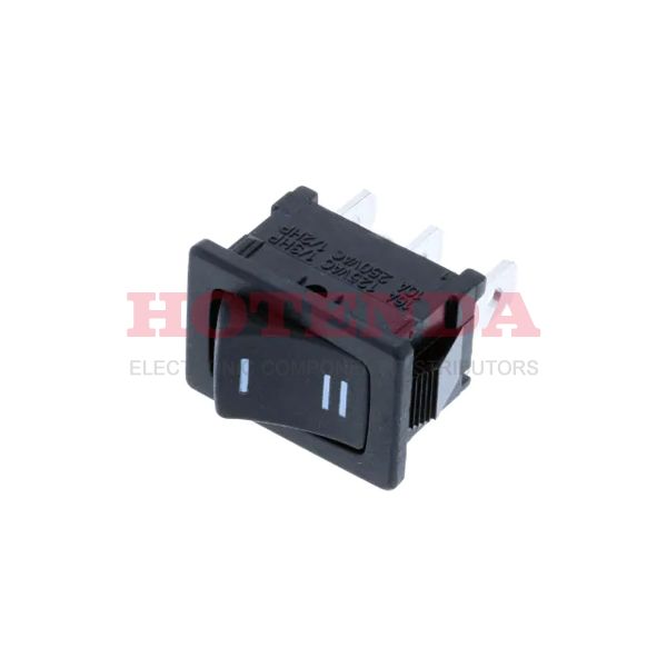 RF1-1E-DC-2-B-4 - SWITCH ROCKER SPDT ON-(ON) PRINT