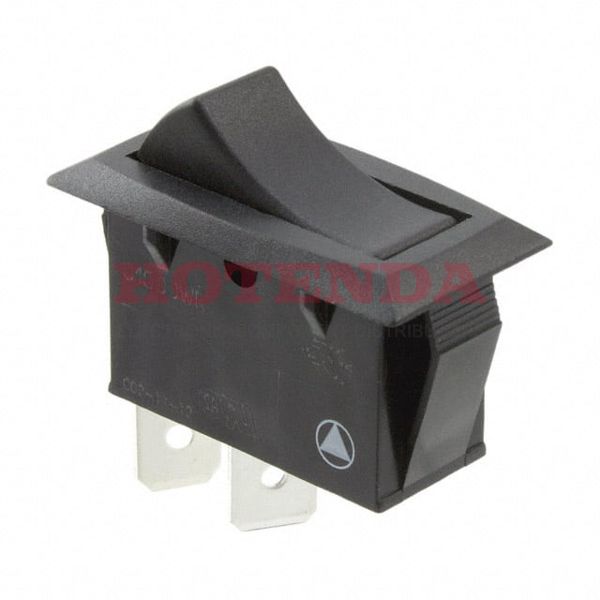 C1500WRBB-B - SWITCH ROCKER SPST 16A 250V